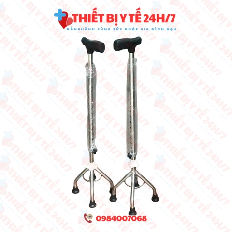 Gậy chống 3 - 4 chân cho người già,bệnh nhân