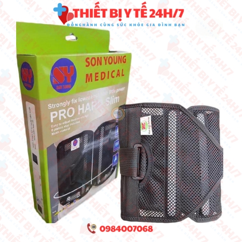 Đai Cột Sống Son Young Pro Hard Slim
