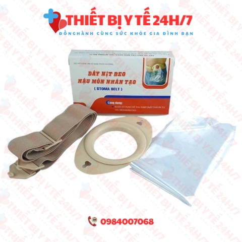 [CHÍNH HÃNG] Đai Đeo Hậu Môn Tạm Dùng Túi Nilon STOMA BELT - Dây Đeo Túi Phân