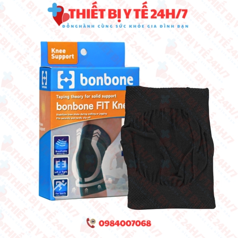 Đai hỗ trợ đầu gối bonbone Fit Knee – Giảm đau, bảo vệ khớp khi vận động, chính hãng Nhật