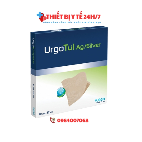 UrgoTul Ag/Silver - Gạc Lưới Kháng Khuẩn Hiệu Quả
