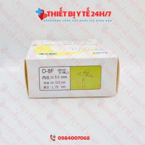 Ống Canuyn Mở Khí Quản 2 Nòng Có Cửa Sổ MERA SOFIT D-7F Hoặc D-8F