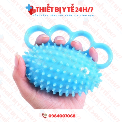 BÓNG GAI CAO SU TẬP CƠ TAY PHỤC HỒI CHỨC NĂNG SAU TAI BIẾN - BÓNG TẬP TAY CÓ XỎ NGÓN