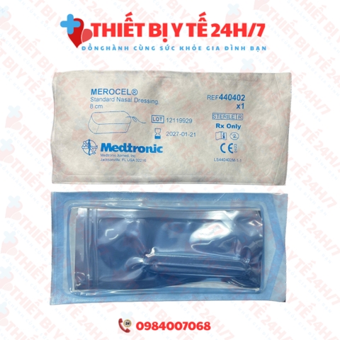 [HÀNG CHUẨN] GẠC CẦM MÁU MŨI MEROCEL MEDTRONIC USA - CHUYÊN DÙNG TRONG THẨM MỸ VÀ PHẪU THUẬT TAI MŨI HỌNG