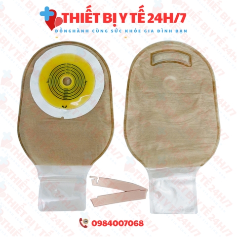 [Hàng Chuẩn] Túi Hậu Môn Nhân Tạo Một Mảnh Loại Đục Hải Nam Có Than Hoạt Tính Khử Mùi