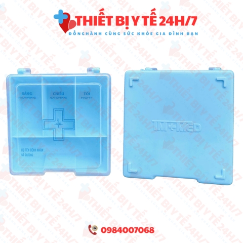HỘP CHIA THUỐC - HỘP ĐỰNG THUỐC 4 NGĂN THEO NGÀY