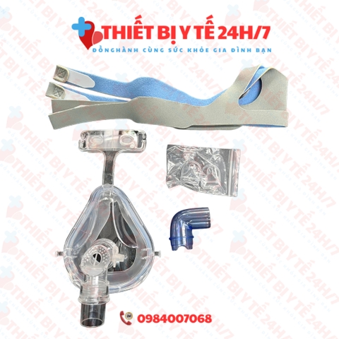 MẶT NẠ CHỤP MŨI MIỆNG CHO MÁY TRỢ THỞ - MẶT NẠ MÁY THỞ - MARK TRỢ THỞ