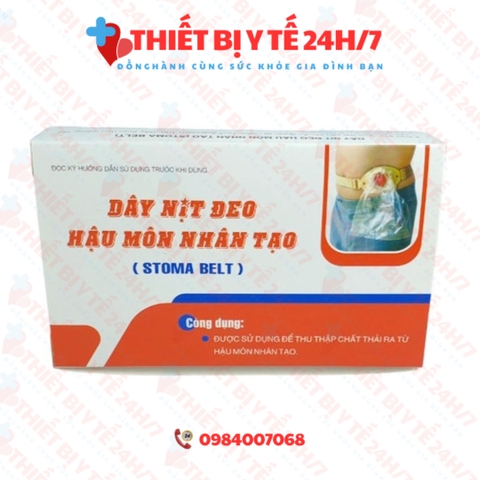 [CHÍNH HÃNG] Đai Đeo Hậu Môn Tạm Dùng Túi Nilon STOMA BELT - Dây Đeo Túi Phân