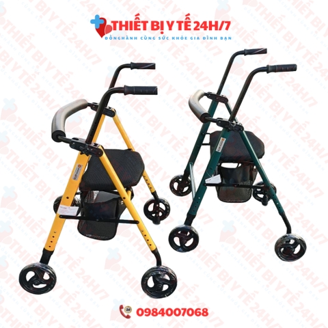 KHUNG TẬP ĐI CÓ GHẾ NGỒI VÀ GIỎ ĐỰNG ĐỒ LUCASS W67