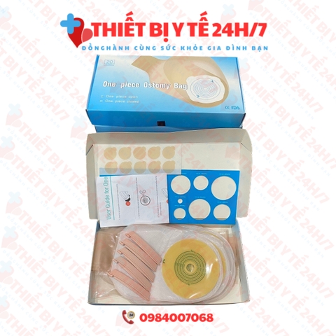 [CHÍNH HÃNG] Túi hậu môn nhân tạo cao cấp loại trong có than hoạt tính 4006