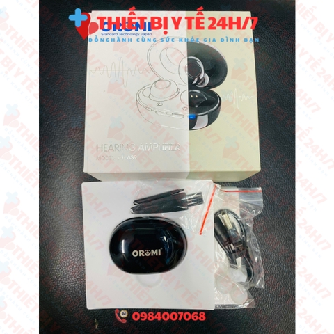 Tai Nghe Trợ Thính Sạc Điện Cao Cấp Đeo Cả 2 Tai Oromi JH-A39
