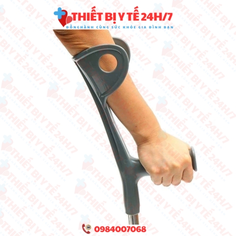 Nạng Khuỷu Tay Bằng Hợp Kim Nhôm (1 chiếc)