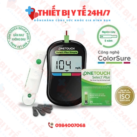 Máy đo đường huyết OneTouch Select Plus Simple