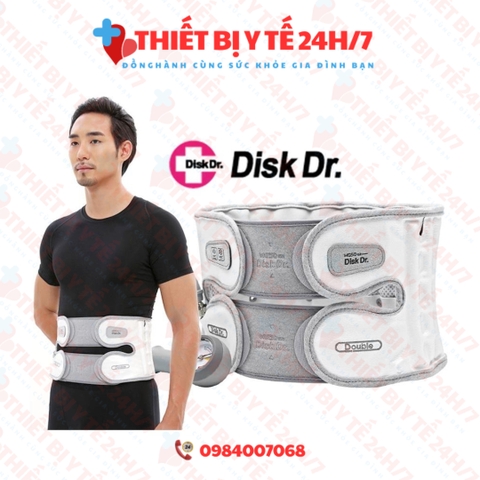 Đai lưng kéo giãn cột sống DiskDr. WG50G2 Hàn Quốc hỗ trợ đau lưng, thoát vị đĩa đệm