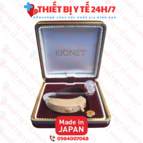 MÁY TRỢ THÍNH KHÔNG DÂY RIONET HB 23P MADE IN JAPAN
