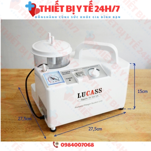Máy Hút Dịch 1 Bình Lucass SS-6A