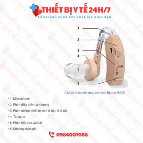 Máy trợ thính Beurer HA20