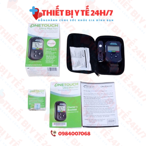 Máy thử đường huyết Onetouch Ultra Plus Flex LifeScan (MG/DL)