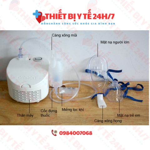 MÁY XÔNG MŨI HỌNG OMRON NE-C101