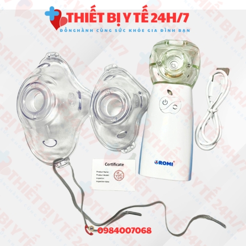 Máy Xông Khí Dung Siêu Âm Cầm Tay OROMI LT-N200