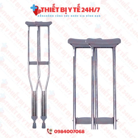 NẠNG CHỐNG NÁCH TẬP ĐI CAO CẤP CHẤT LIỆU INOX