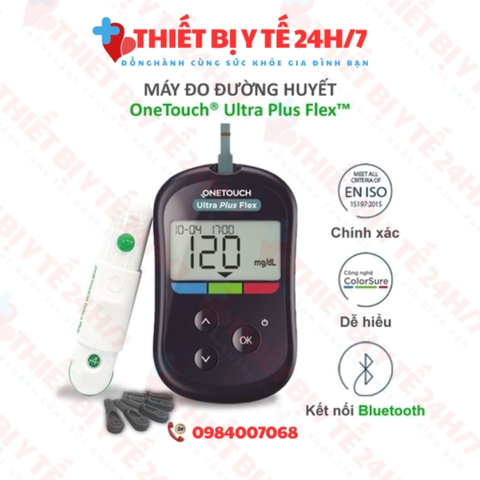 Máy thử đường huyết Onetouch Ultra Plus Flex LifeScan (MG/DL)