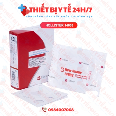 [CHÍNH HÃNG] Đế Hậu Môn Nhân Tạo 2 Mảnh Hollister 14603 14604 (Đế Bằng) - Túi Phân, Hậu Môn Tạm