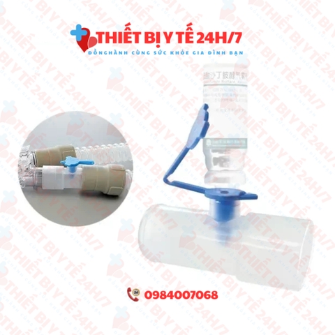 DỤNG CỤ MDI XỊT THUỐC QUA ỐNG NỘI KHÍ QUẢN - MDI ADAPTOR FOR VENTILATOR