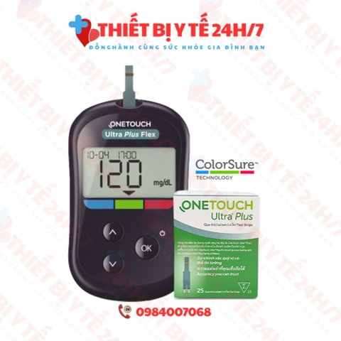 Máy thử đường huyết Onetouch Ultra Plus Flex LifeScan (MG/DL)