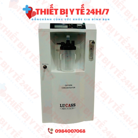 Máy tạo oxy 5 lít/phút Lucass SZ-5AW Có chức năng khí dung