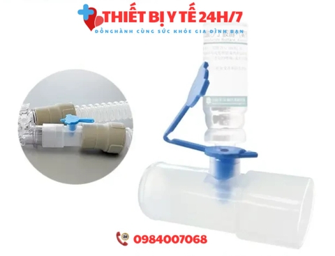 DỤNG CỤ MDI XỊT THUỐC QUA ỐNG NỘI KHÍ QUẢN - MDI ADAPTOR FOR VENTILATOR