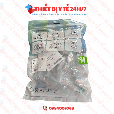 MẶT NẠ CHỤP MŨI MIỆNG CHO MÁY TRỢ THỞ - MẶT NẠ MÁY THỞ - MARK TRỢ THỞ