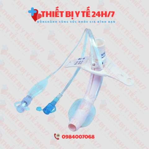 Ống Canuyn Mở Khí Quản 2 Nòng, Có Bóng Kèm Ống Hút Trên Bóng MERA SOFIT D-7CS Hoặc D-8CS