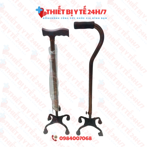 Gậy chống 3 - 4 chân cho người già,bệnh nhân