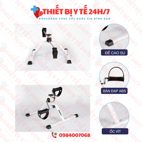 Bàn đạp tập chân, tay kháng lực cho người tai biến - không màn hình