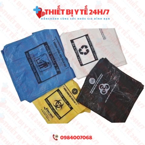 TÚI ĐỰNG RÁC THEO PHÂN LOẠI TRONG Y TẾ