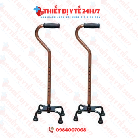 Gậy chống 3 - 4 chân cho người già,bệnh nhân