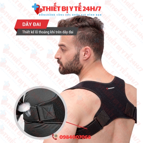 Đai chống gù lưng chính hãng GoodFit GF711P