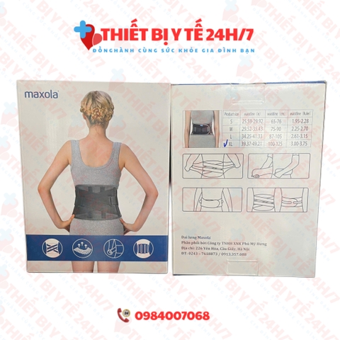 Đai lưng hỗ trợ cột sống MAXOLA