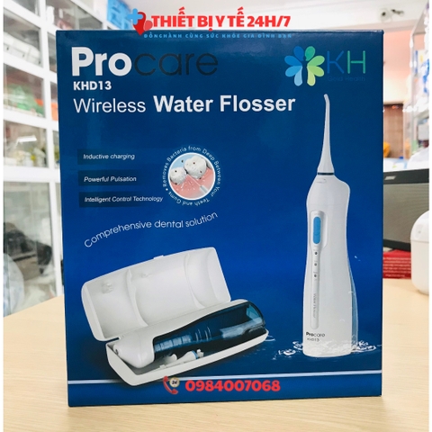 Máy tăm nước du lịch cầm tay Procare KHD13