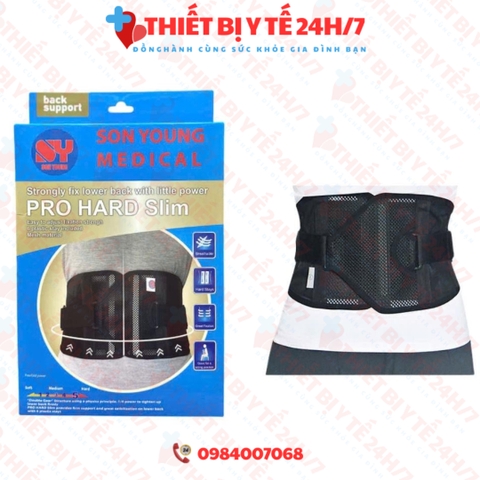 Đai Cột Sống Son Young Pro Hard Slim