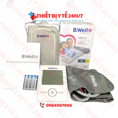 Máy đo huyết áp bắp tay B.Well Swiss MED-55