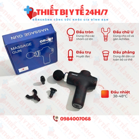 Súng Massage Nhiệt Nóng Cầm Tay ORM-KT-5H