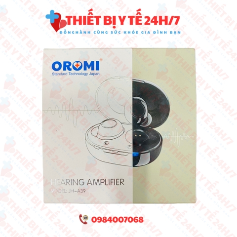Tai Nghe Trợ Thính Sạc Điện Cao Cấp Đeo Cả 2 Tai Oromi JH-A39