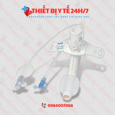 Ống Canuyn Mở Khí Quản 2 Nòng, Có Bóng Kèm Ống Hút Trên Bóng MERA SOFIT D-7CS Hoặc D-8CS