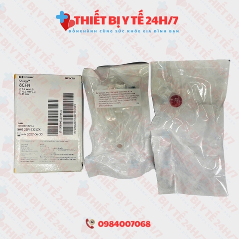 BỘ ĐẶT CANUYN MỞ KHÍ QUẢN  2 NÒNG,KHÔNG BÓNG CÓ CỬA SỔ CONVIDEN SHILEY 6CFN - 8CFN