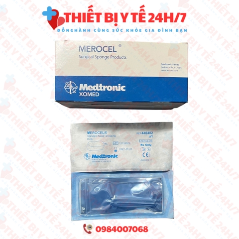 [HÀNG CHUẨN] GẠC CẦM MÁU MŨI MEROCEL MEDTRONIC USA - CHUYÊN DÙNG TRONG THẨM MỸ VÀ PHẪU THUẬT TAI MŨI HỌNG