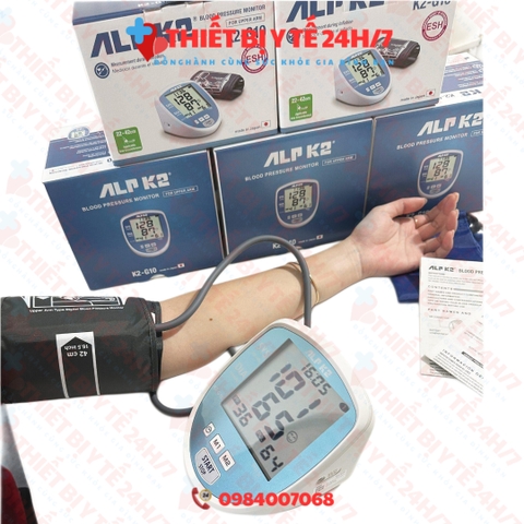 Máy Đo Huyết Áp Điện Tử Bắp Tay - Chính Hãng Nhật Bản - ALPK2-G10