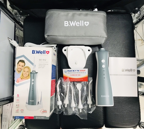 [BẢO HÀNH 2 NĂM] Máy tăm nước B.Well Swiss WI-912