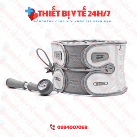 Đai lưng kéo giãn cột sống DiskDr. WG50G2 Hàn Quốc hỗ trợ đau lưng, thoát vị đĩa đệm